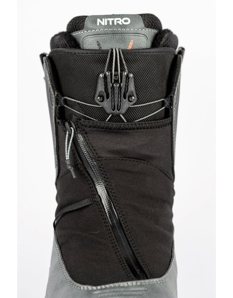 Nitro Select TLS+ Mens Snowboard Boot 2026 | Charcoal-Black
