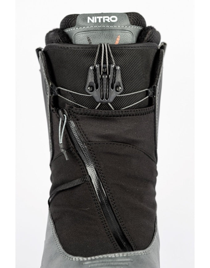 Nitro Select TLS+ Mens Snowboard Boot 2026 | Charcoal-Black