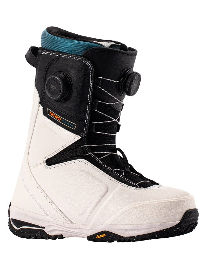 Nitro Team Boa Men's Snowboard Boot 2027 White-Black
