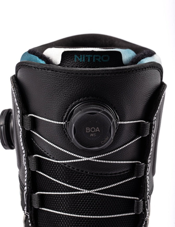 Nitro Team Boa Men's Snowboard Boot 2027 White-Black