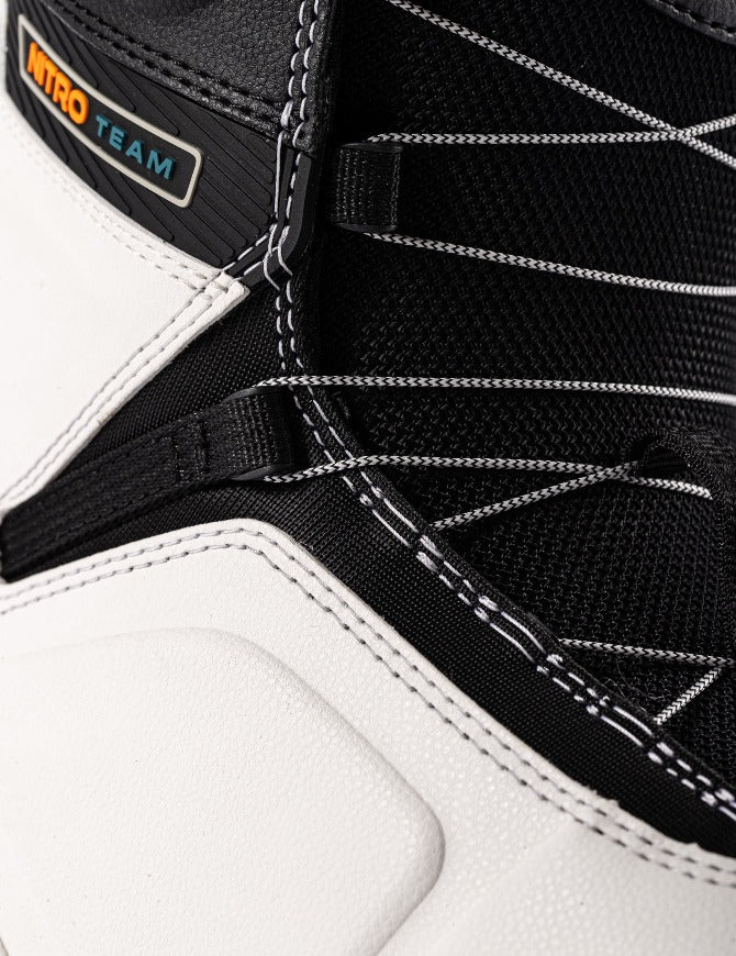Nitro Team Boa Men's Snowboard Boot 2027 White-Black