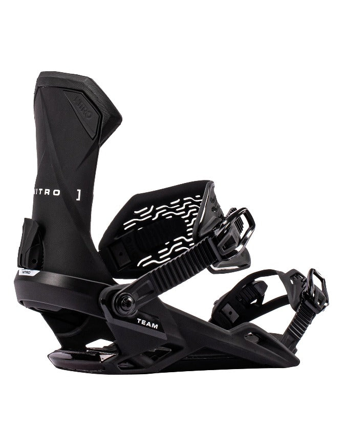 Nitro Team Men's Snowboard Binding 2027 Ultra Black