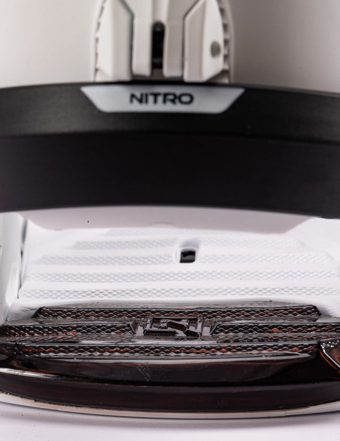 Nitro Team Men's Snowboard Binding 2027 White
