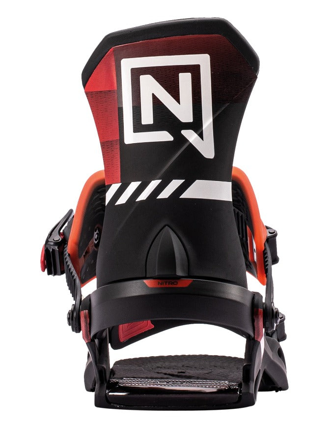 Nitro Team Pro Men's Snowboard Binding 2027 Black-Red