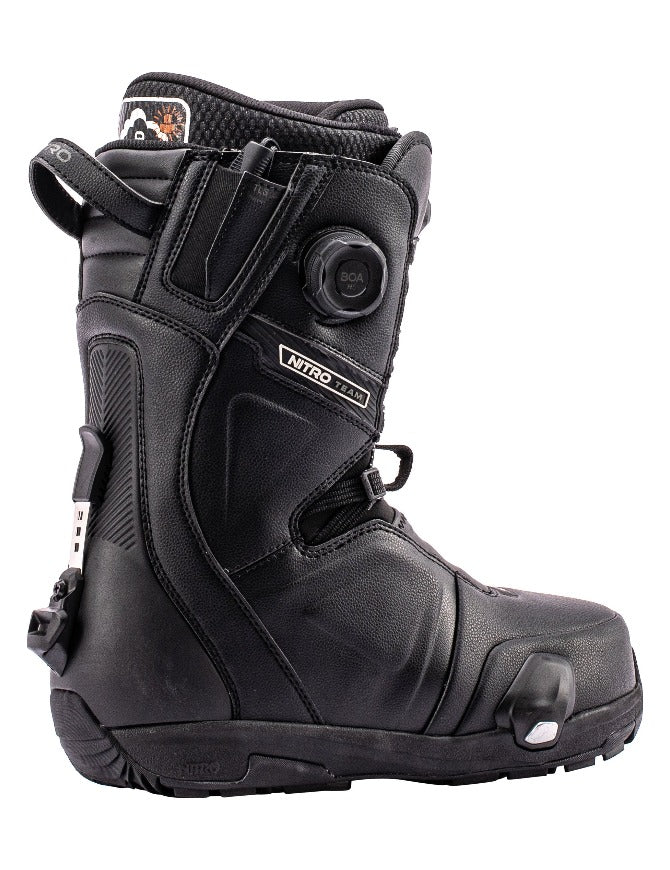 Nitro Team Step On TLS Men's Snowboard Boot 2027 Black