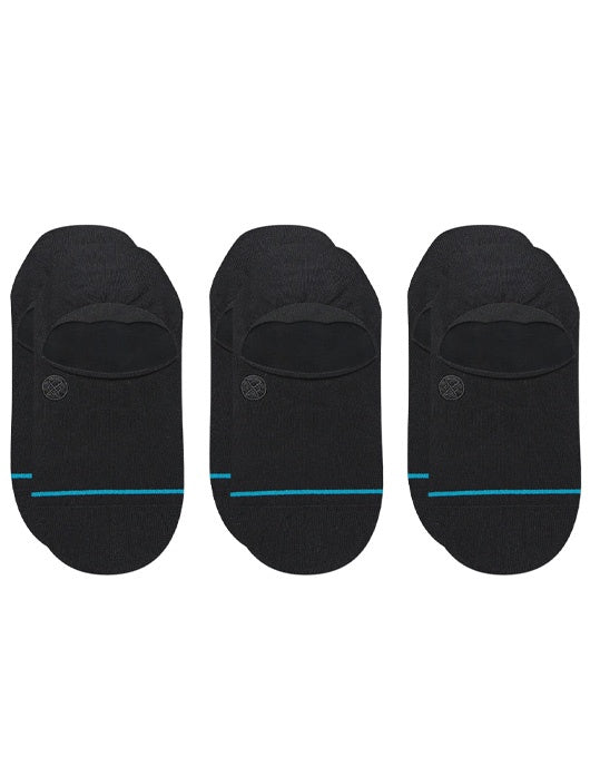 Stance Icon No Show Sock 3-Pack | Black