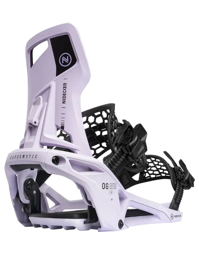 Nidecker OG Supermatic Snowboard Binding 2026 | Heather