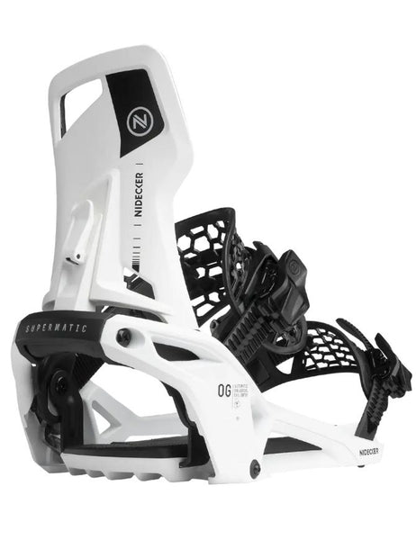 Nidecker OG Supermatic Snowboard Binding 2026 | White