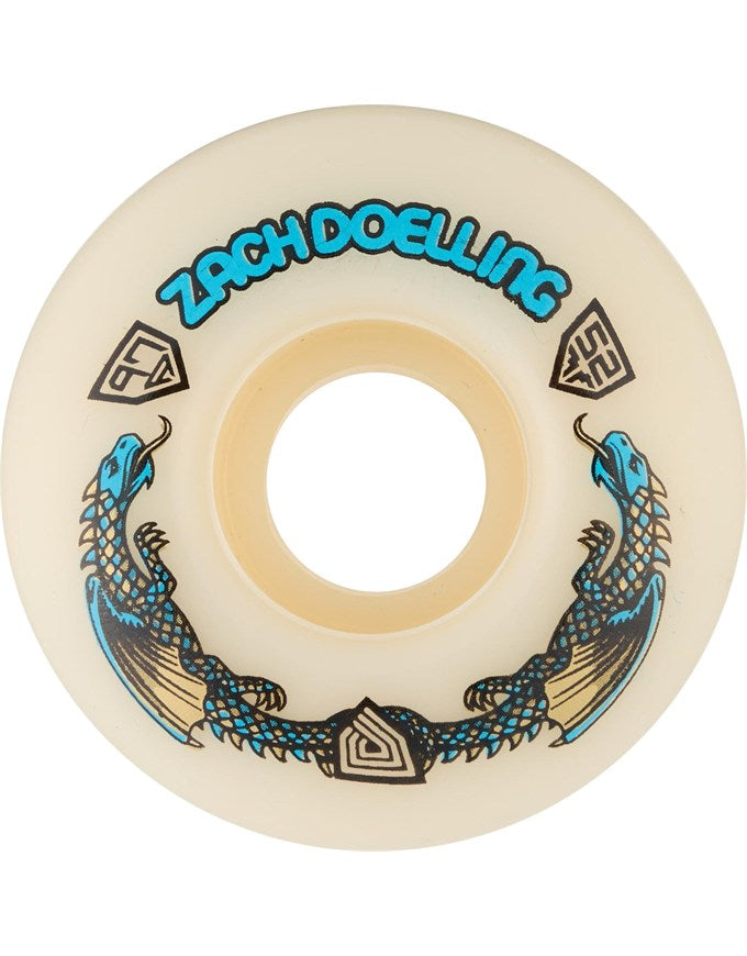 Powell Peralta Syml Dragon Wheels  Zach Doelling| 52mm x 33mm x 97A
