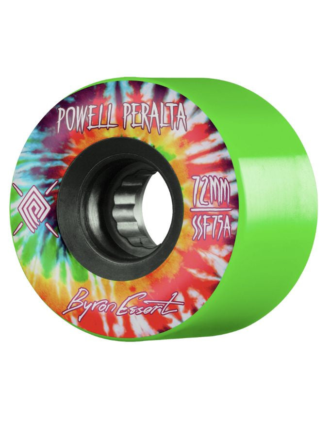 Powell Peralta Byron Essert SSF Snake Wheels 72mm/75a | Green