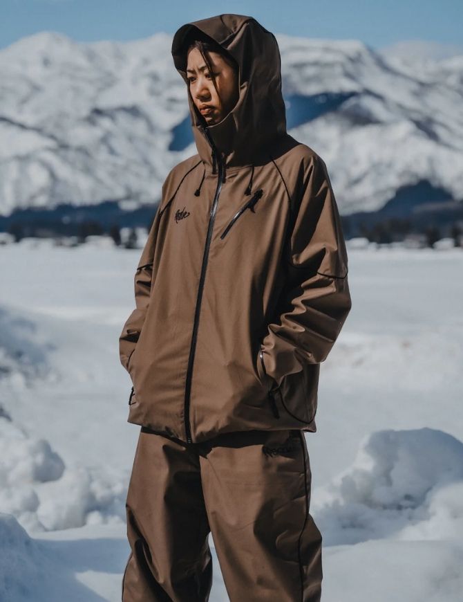 Resolve Liberty Snowboard Jacket Brown1