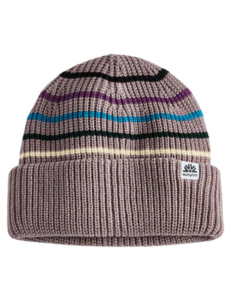 Autumn Headwear Retro Beanie | Light Purple