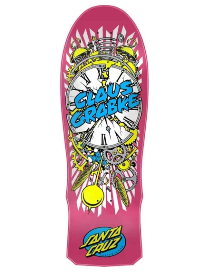 Santa Cruz Grabke Exploding Clock Reissue Deck | 10.04"