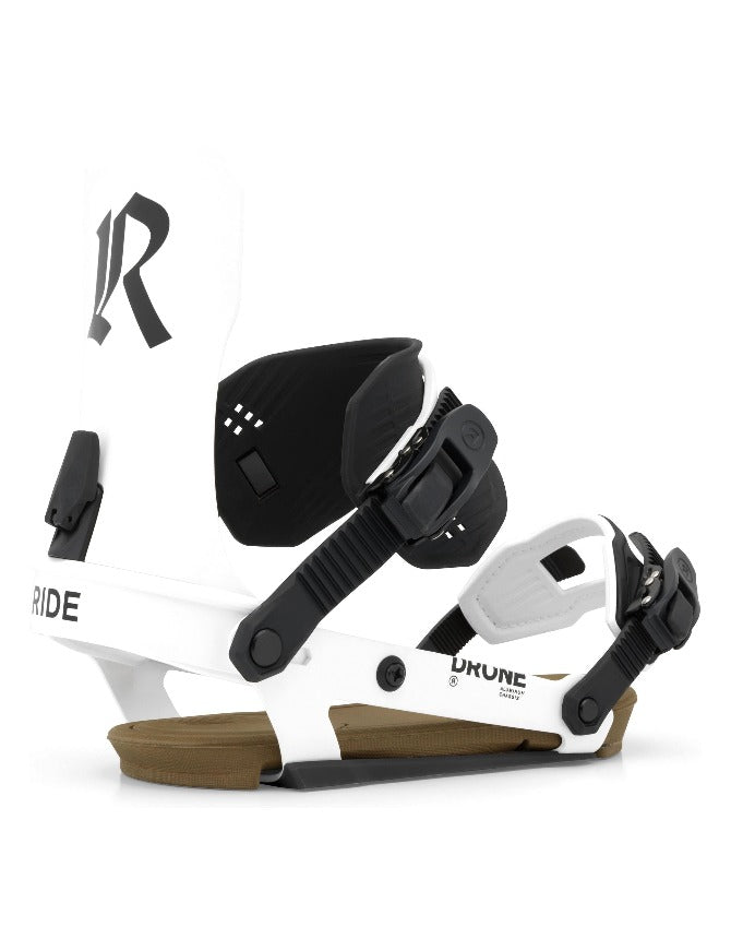 Ride Drone Men's Snowboard Binding 2027 White