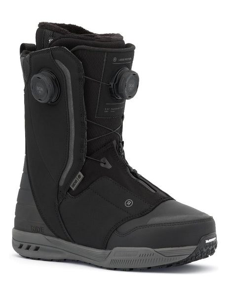 Ride Lasso Pro Wide Men's Snowboard Boot 2027 Black