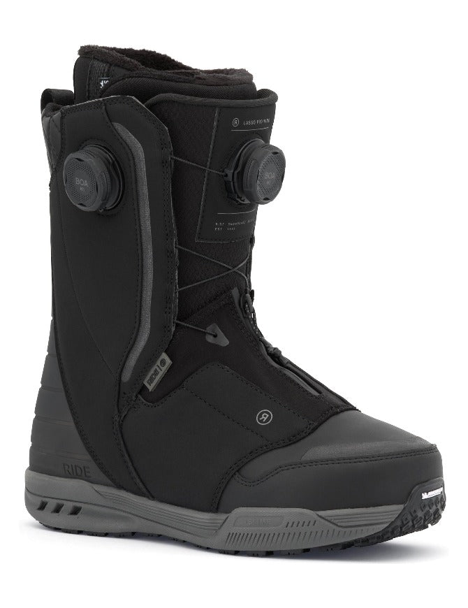 Ride Lasso Pro Wide Men's Snowboard Boot 2027 Black
