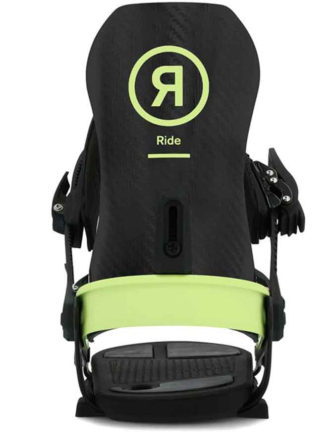 Ride A-10 Snowboard Binding 2024 | Lime/Black