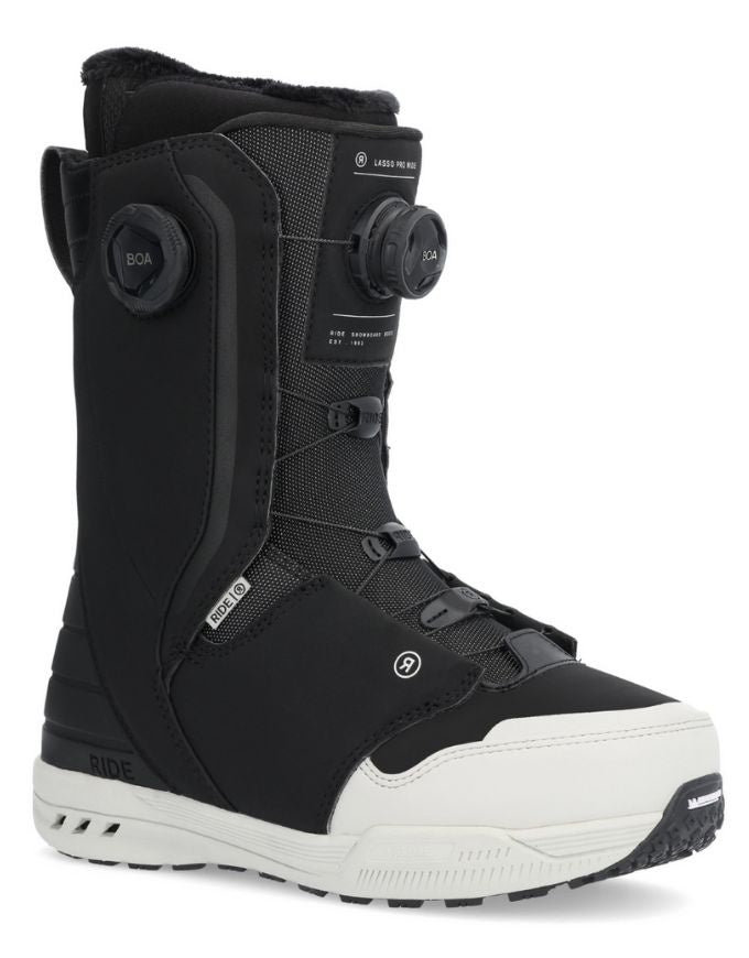 Ride Lasso Pro Wide Snowboard Boot 2026 | Black
