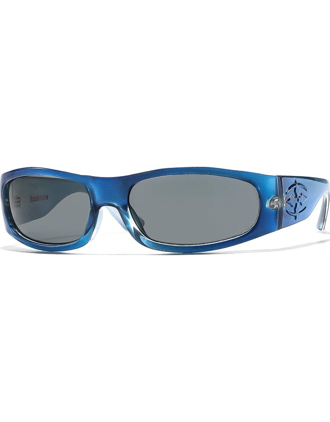 Ritual Vision Parasite Sunglasses | Metallic Blue Chrome/Black