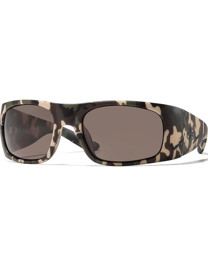Ritual Vision Transmitter by Noa Deane Sunglasses | Matte Camo/Dark Green Polarised