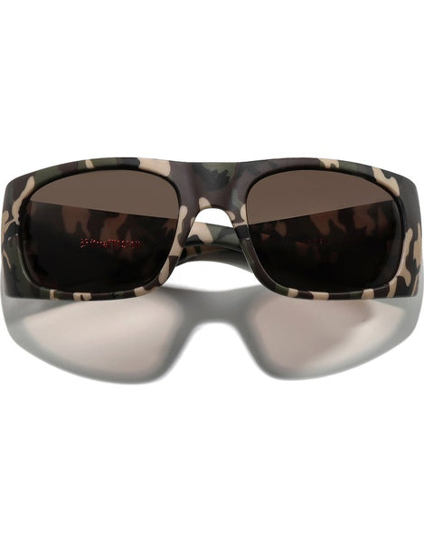 Ritual Vision Transmitter by Noa Deane Sunglasses | Matte Camo/Dark Green Polarised