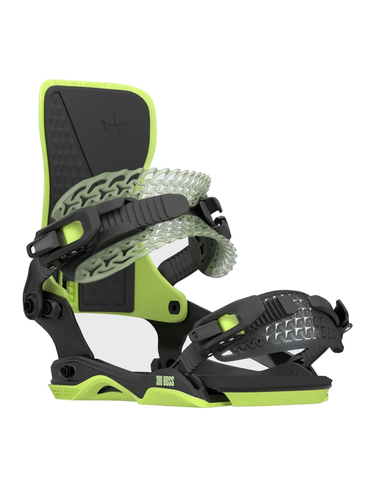Rome 390 Boss AW Snowboard Binding 2027 Acid front