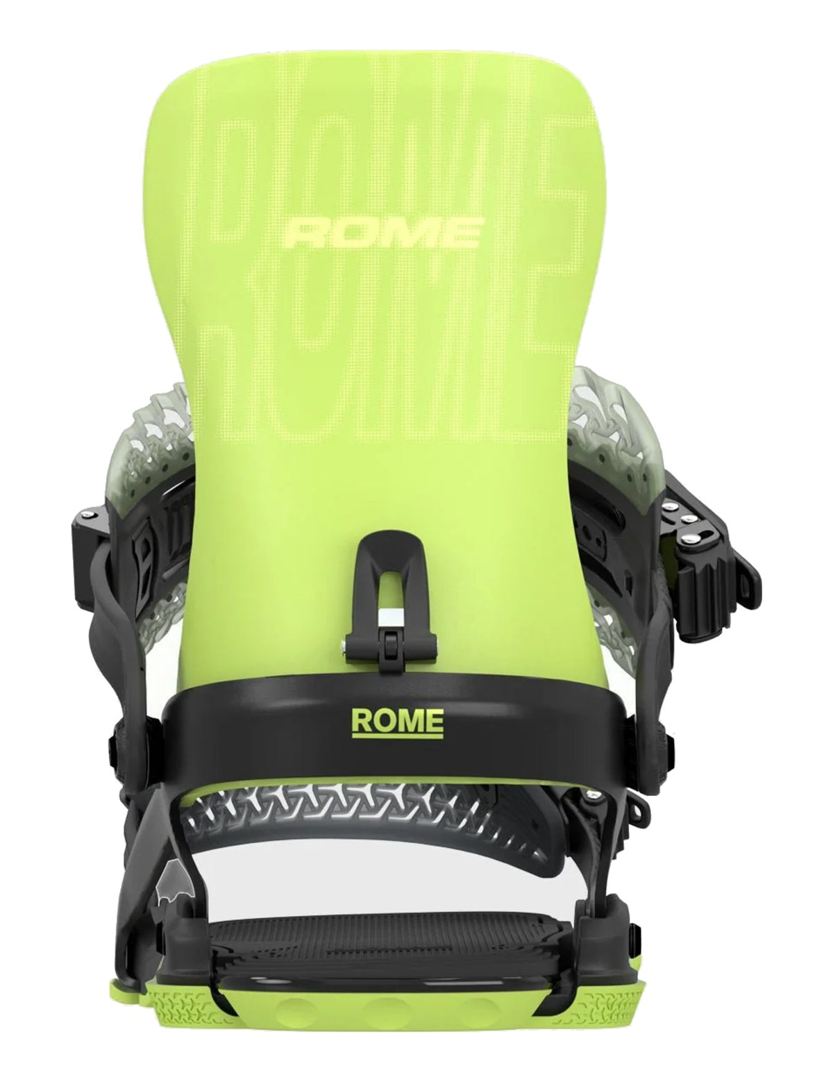 Rome 390 Boss AW Snowboard Binding 2027 Acid back
