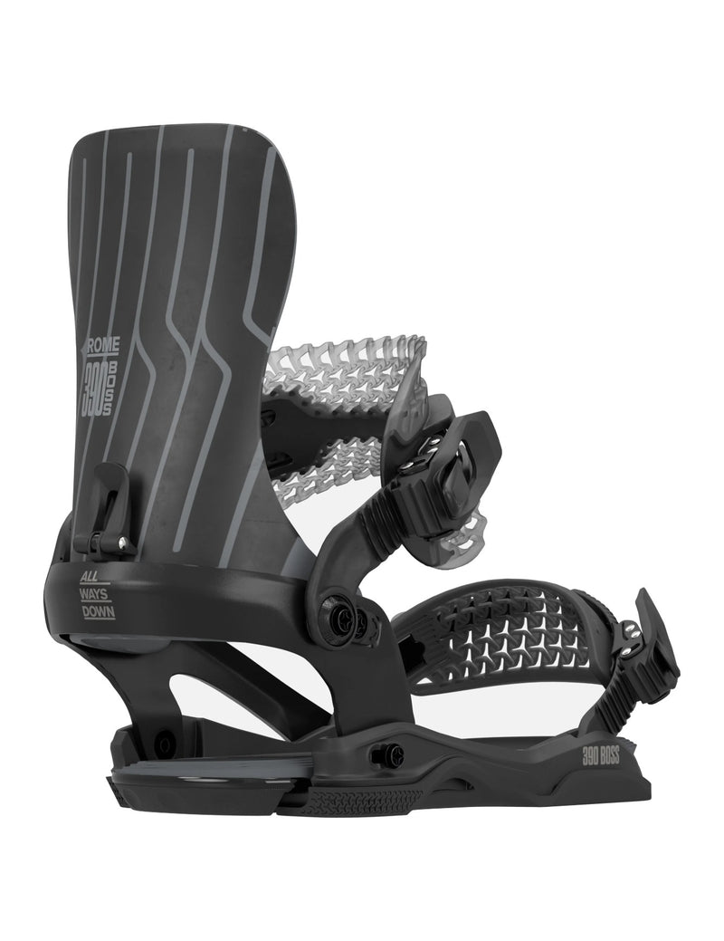 Rome 390 Boss AW Snowboard Binding 2027 Black