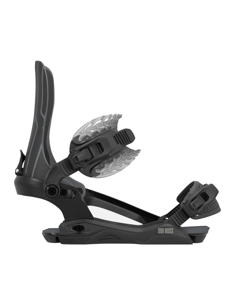 Rome 390 Boss AW Snowboard Binding 2027 Black side