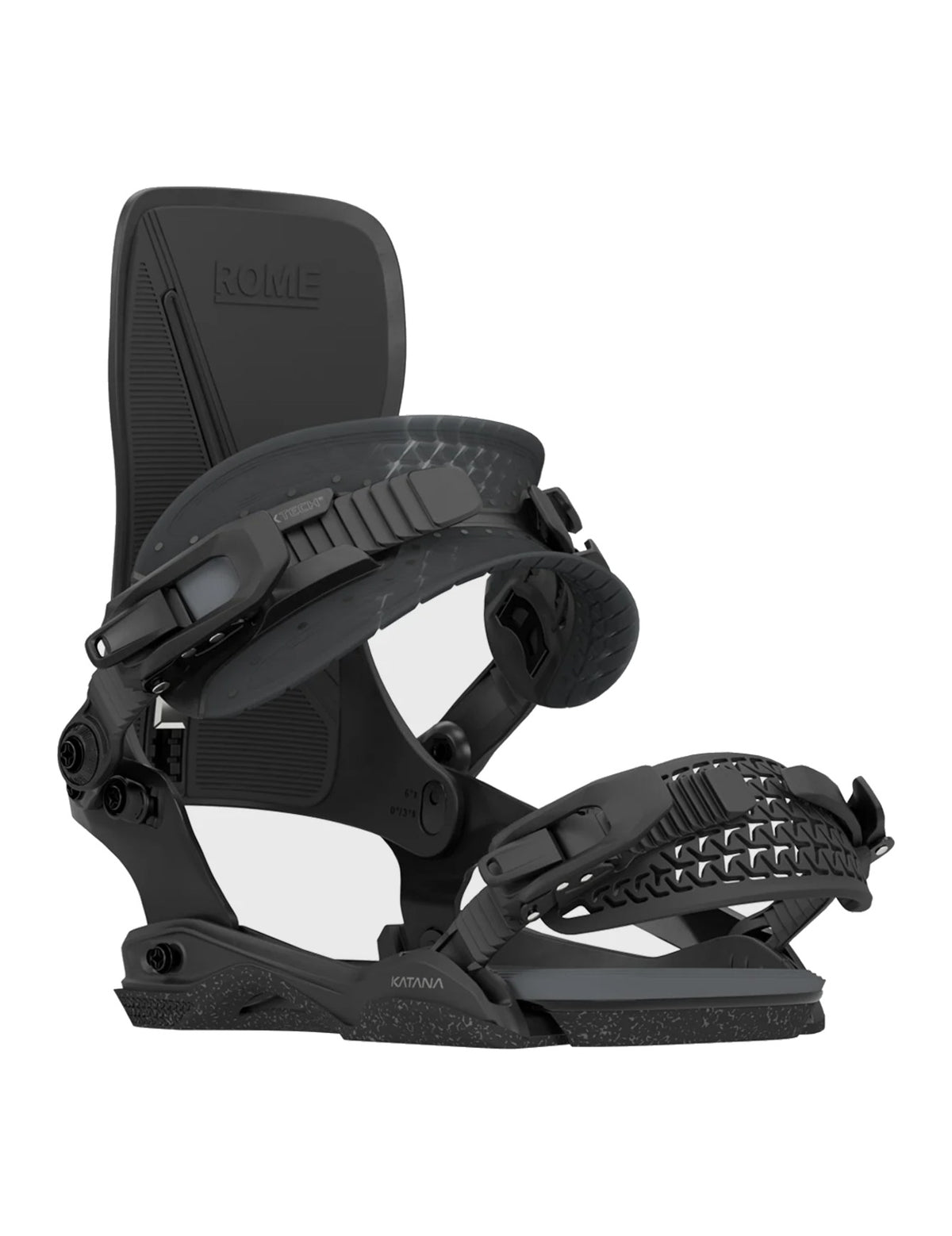 Rome Katana AW Snowboard Binding 2027 Black front
