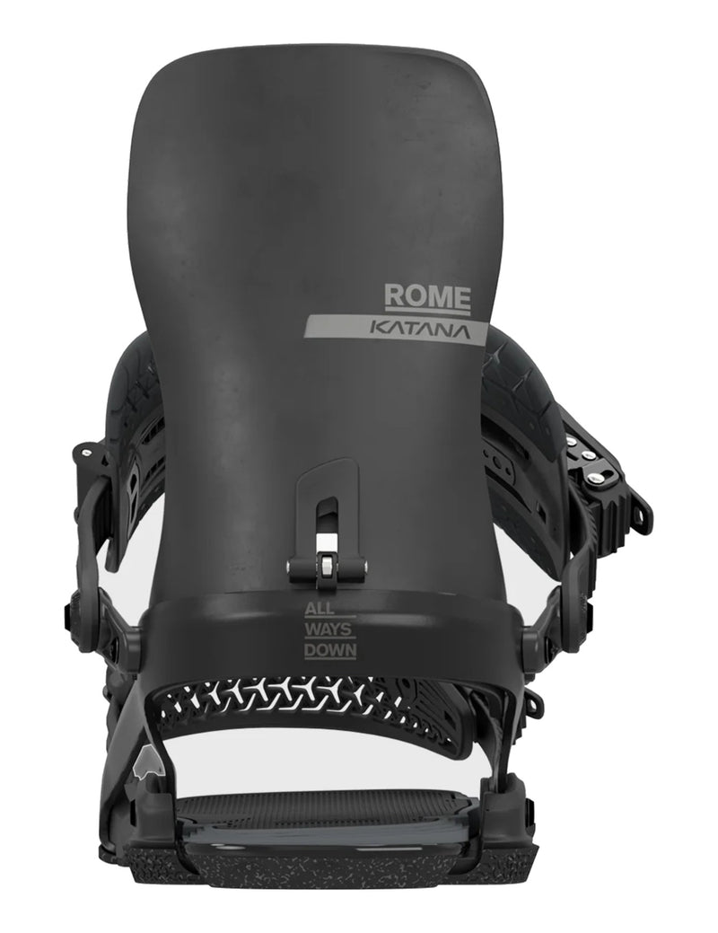 Rome Katana AW Snowboard Binding 2027 Black back