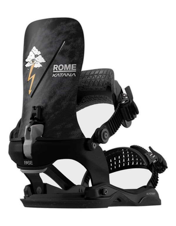 Rome AW Katana FASE Pro Snowboard Binding 2027 | Stealth Black