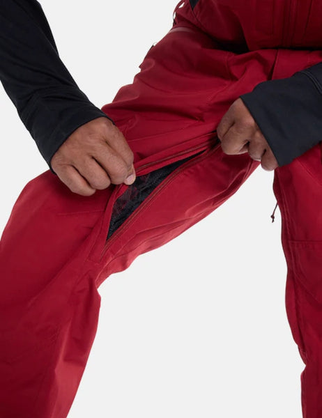 Burton GORE-TEX Reserve  Men's Bib 2L Pant 2025 | Deep Red