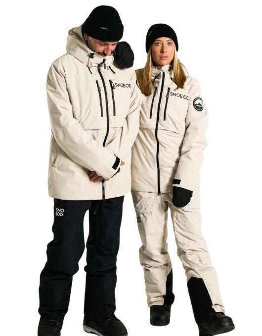 Snobodi Ridgeline Snowboard Jacket Cream | 2024
