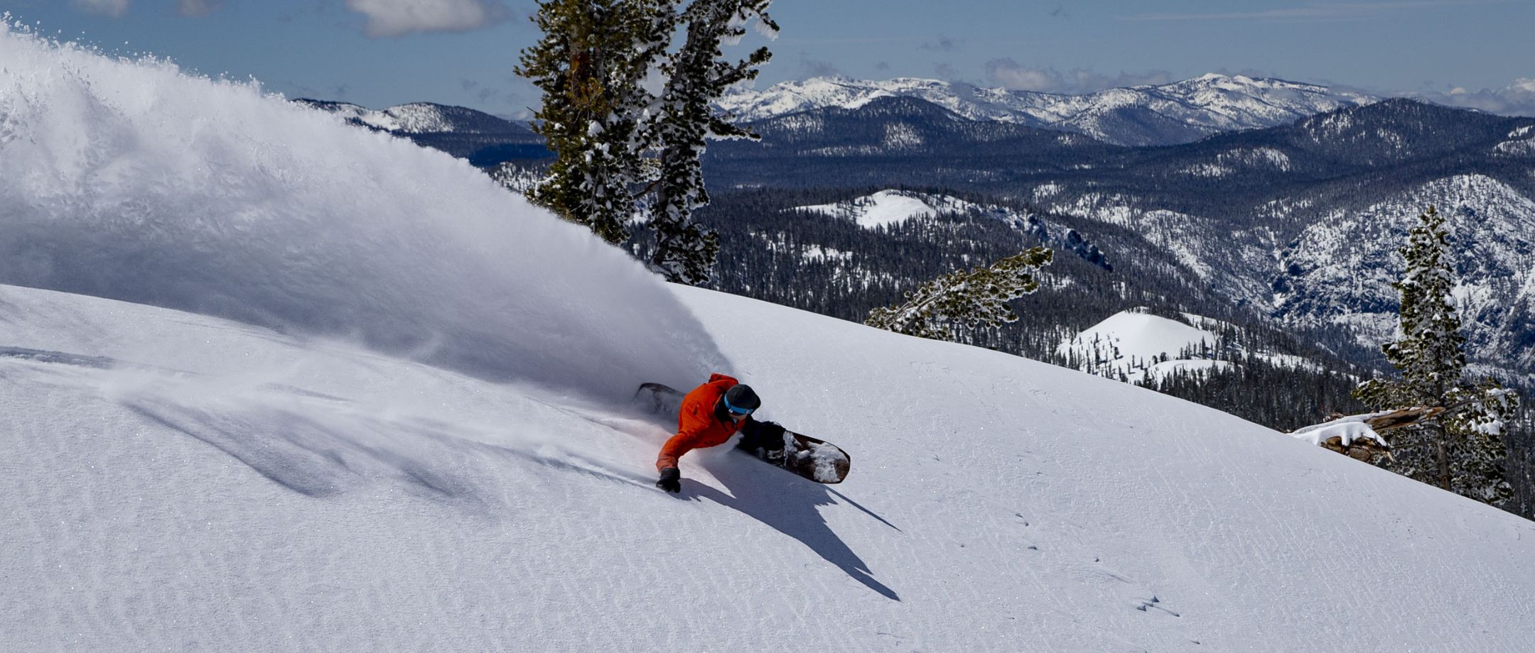 Snowboards collection lifestyle banner