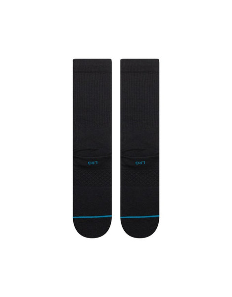 Stance Bones 3 Crew Socks | Black
