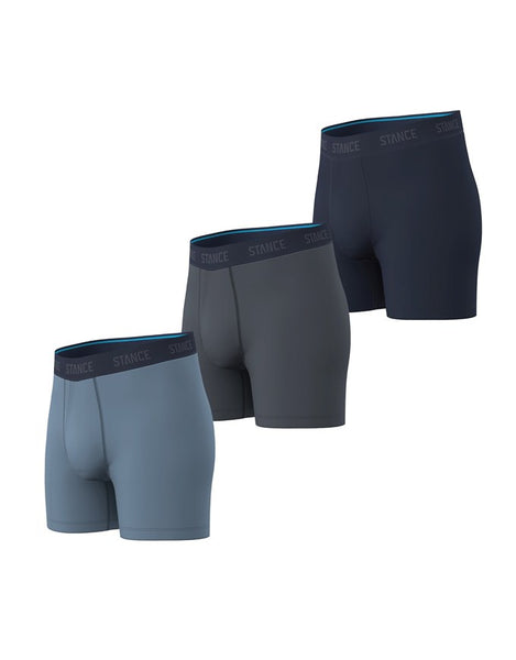 Stance Mens Boxer Brief 3 Pack | Blue