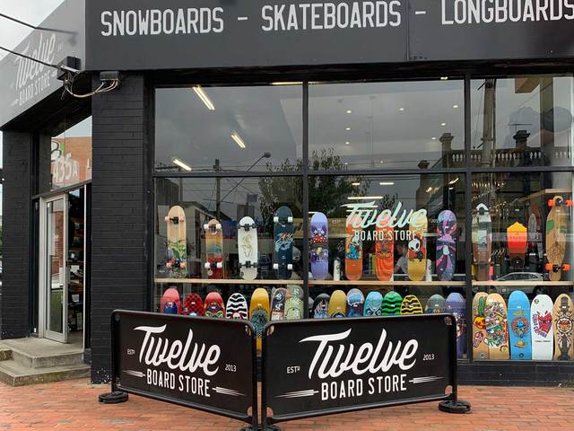 Twelve Board Store retail shop interior