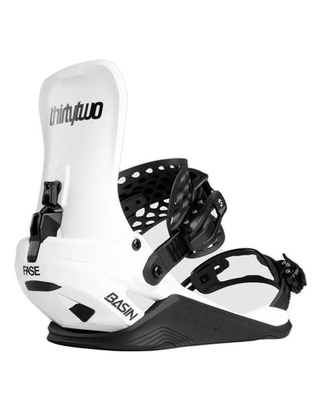 Thirtytwo Basin Fase Snowboard Binding 2027 | White