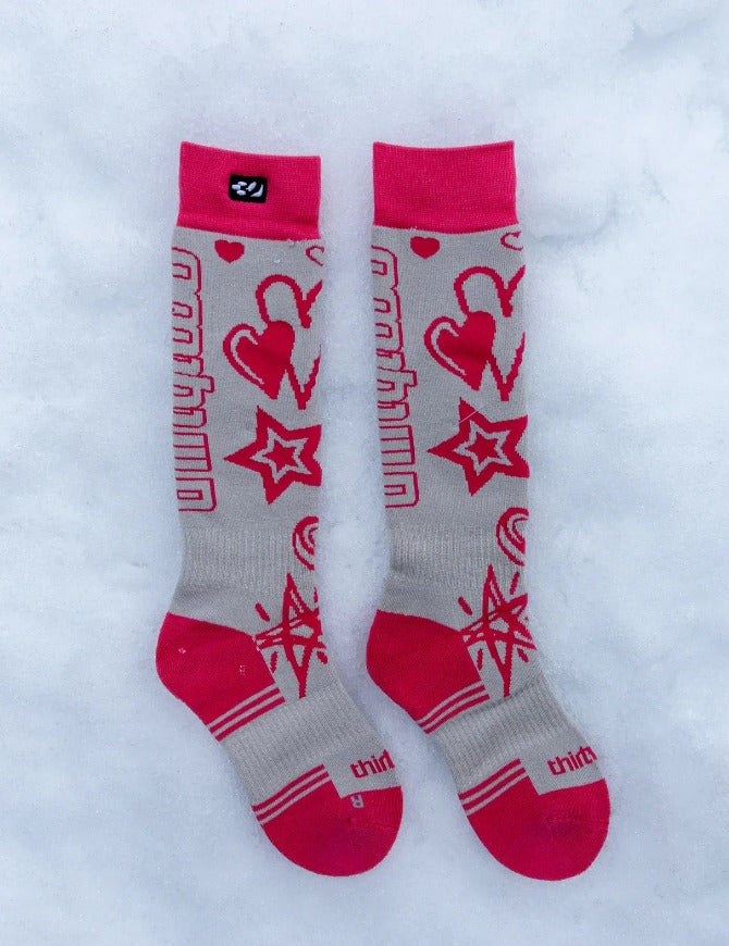 ThirtyTwo Double Women's Sock 2027 Pink