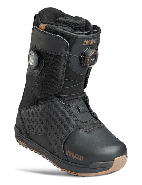ThirtyTwo Lashed Double BOA Men's Snowboard Boot 2027 Black/Black/Gum