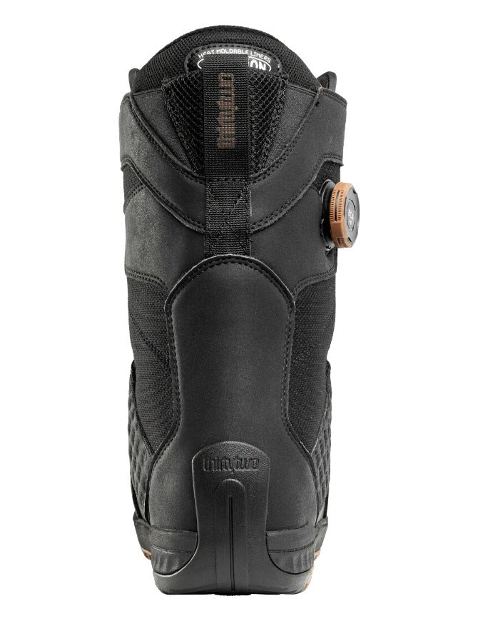 ThirtyTwo Lashed Double BOA Wide Men's Snowboard Boot 2027 Black/Black/Gum