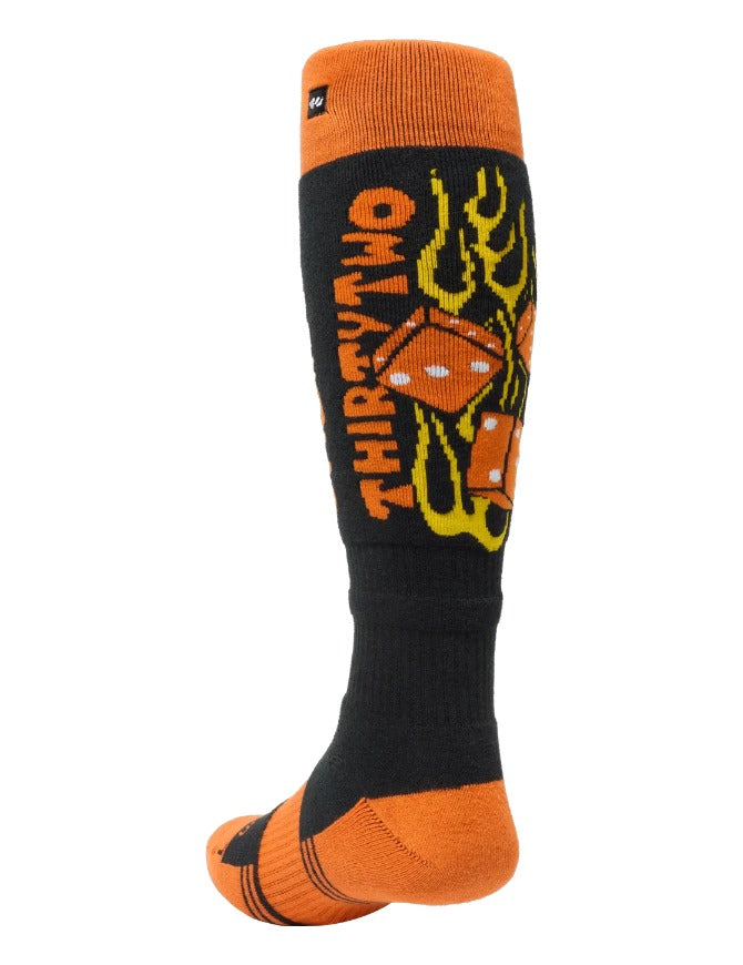 ThirtyTwo T32M Coolmax Men's Sock 2027 Orange