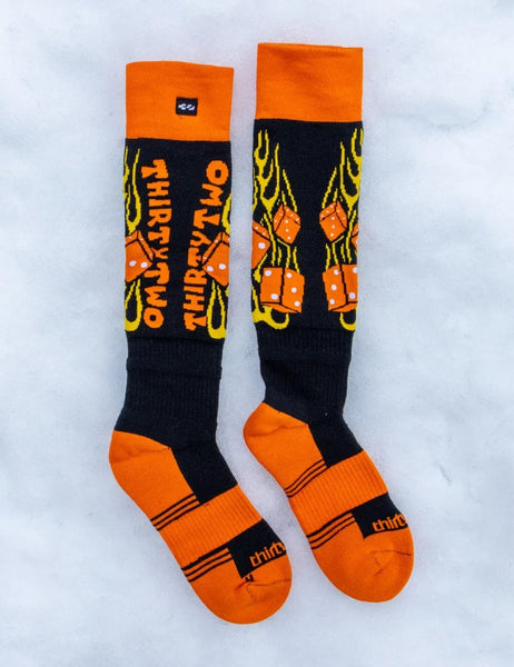 ThirtyTwo T32M Coolmax Men's Sock 2027 Orange