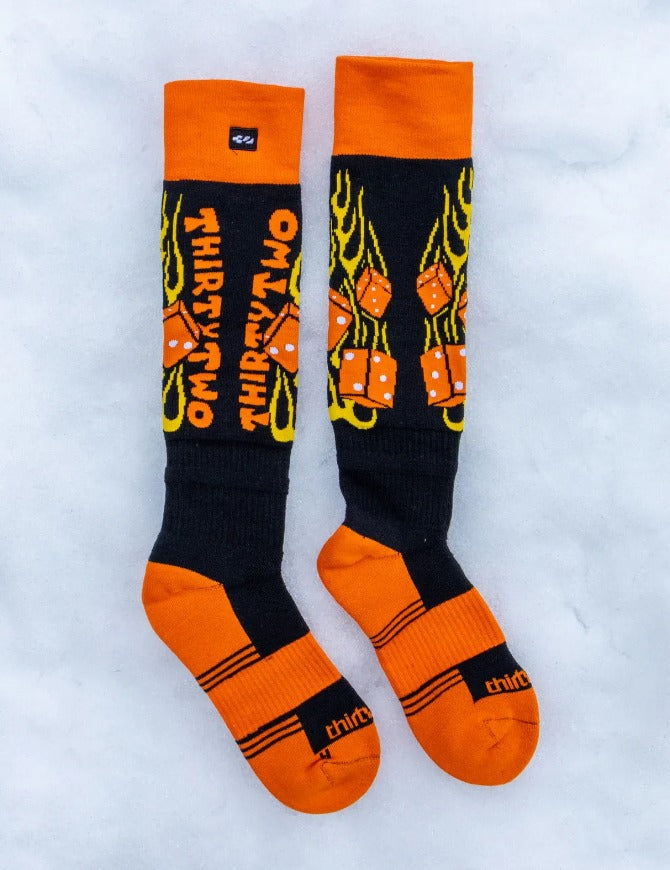 ThirtyTwo T32M Coolmax Men's Sock 2027 Orange