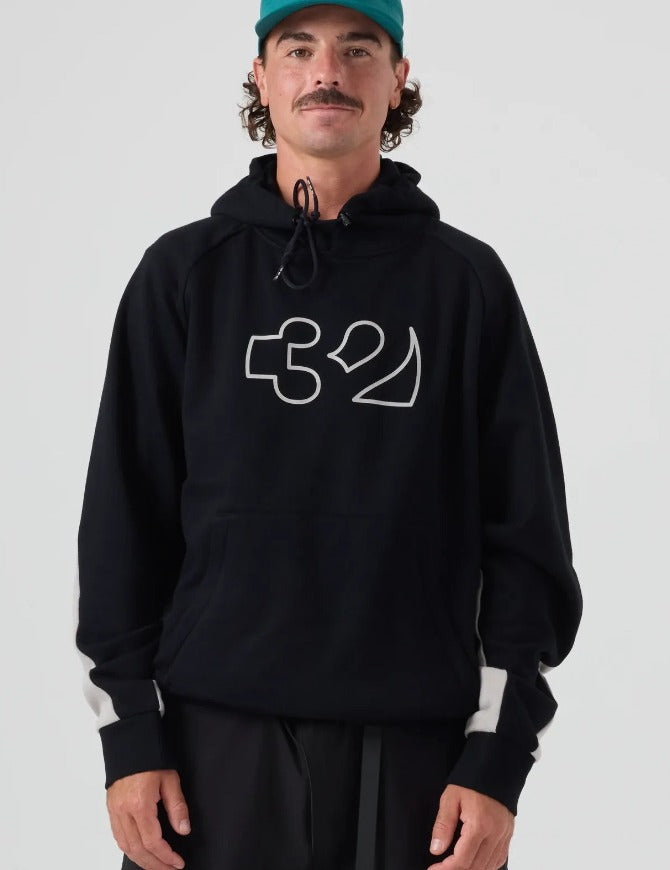 ThirtyTwo T32M Tech Hoodie 2027 Black/Grey