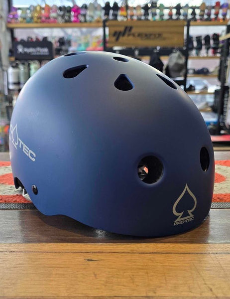 Protec Classic Certified Helmet | Matte Blue (No Box)
