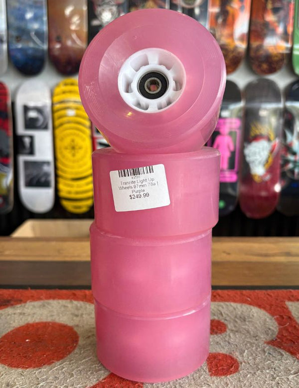 Tranzite Light Up Wheels 97mm 78a | Purple