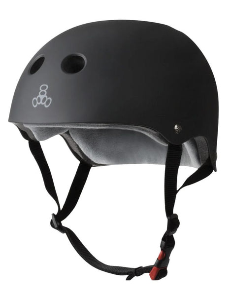 Triple 8 Certified Sweatsaver Helmet | Matte Black