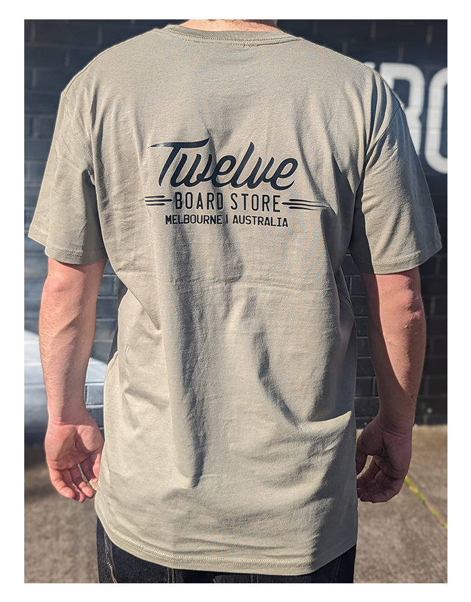 Twelve Melbs Staple Tee | Eucalyptus